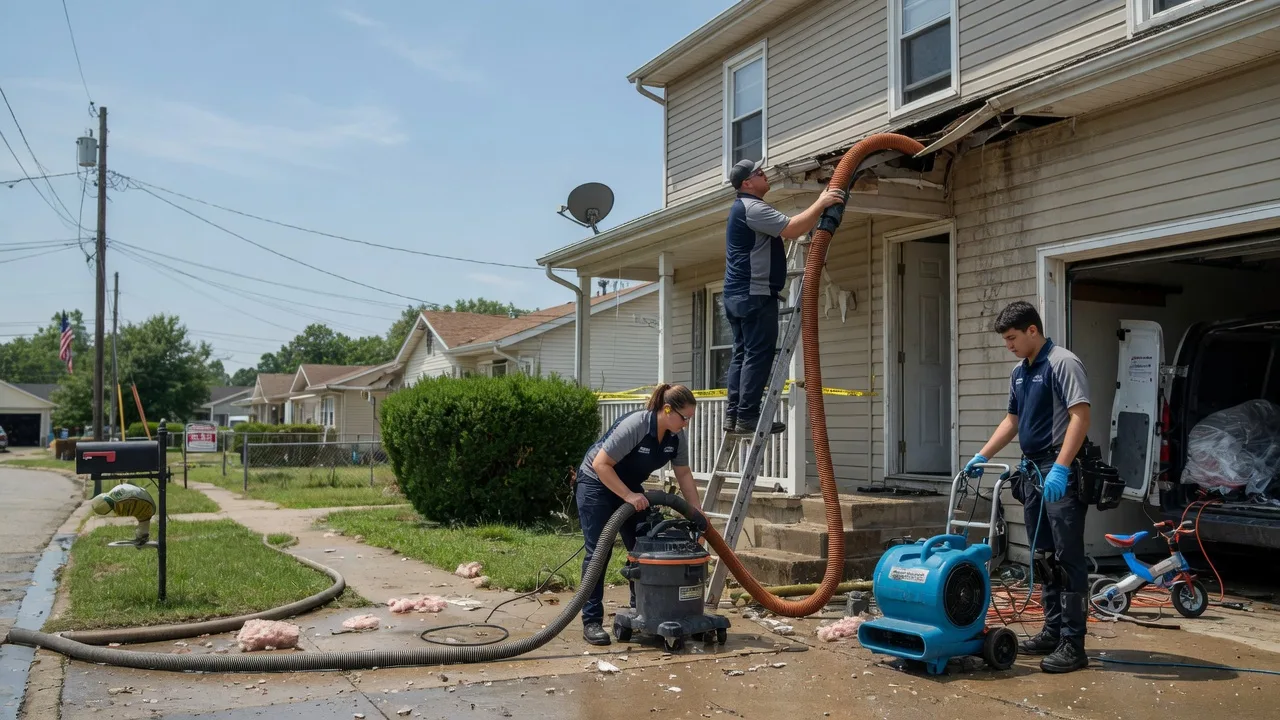 Water Damage Restoration in Dille, WV near me